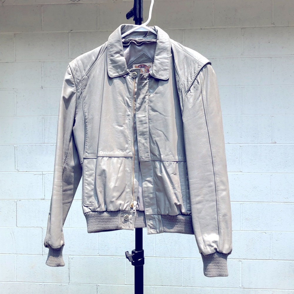 COVERAGE - Genuine Leather Vintage Jacket
